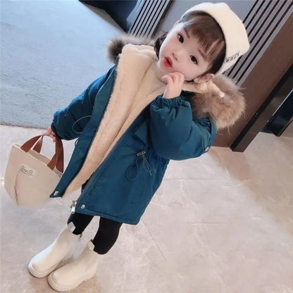 Children’s Thick Winter Jacket – Korean Fashion