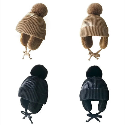Cozy Wool Knit Hat – Baby & Kids Winter Wear