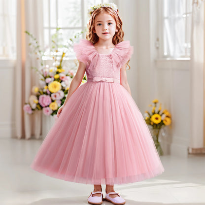 Kids Wedding Gown – Princess Lace Dress