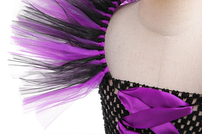 Luxury Halloween Costume – Girls Evil Role Dress