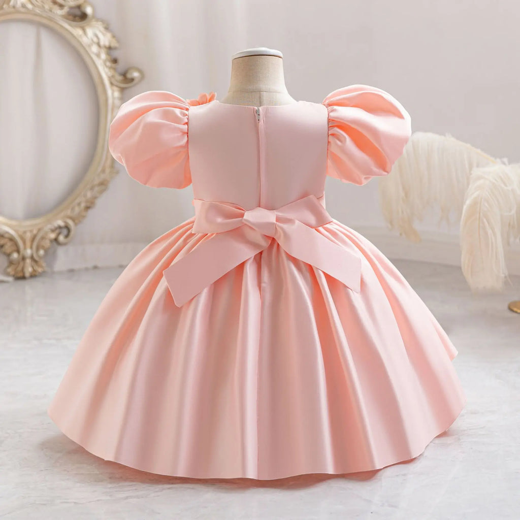 Cute Kids Formal Red Dress – Birthday & Events