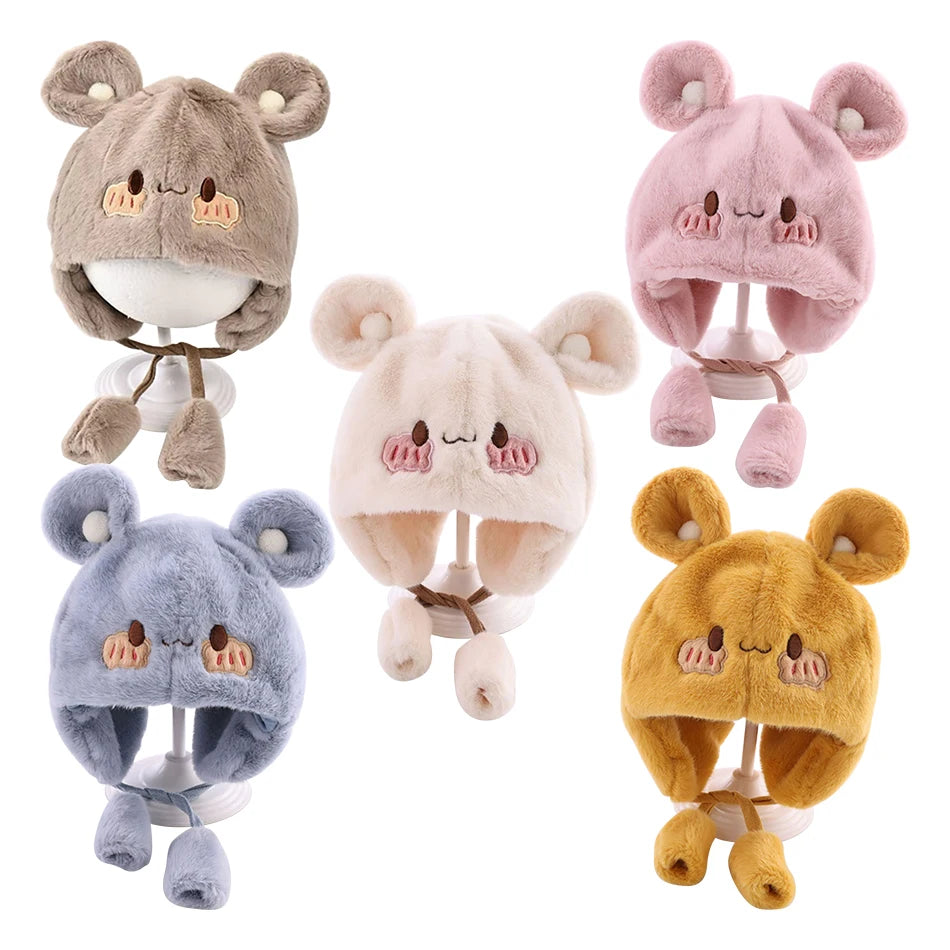 Comfy Plush Hat for Babies – Cold Weather