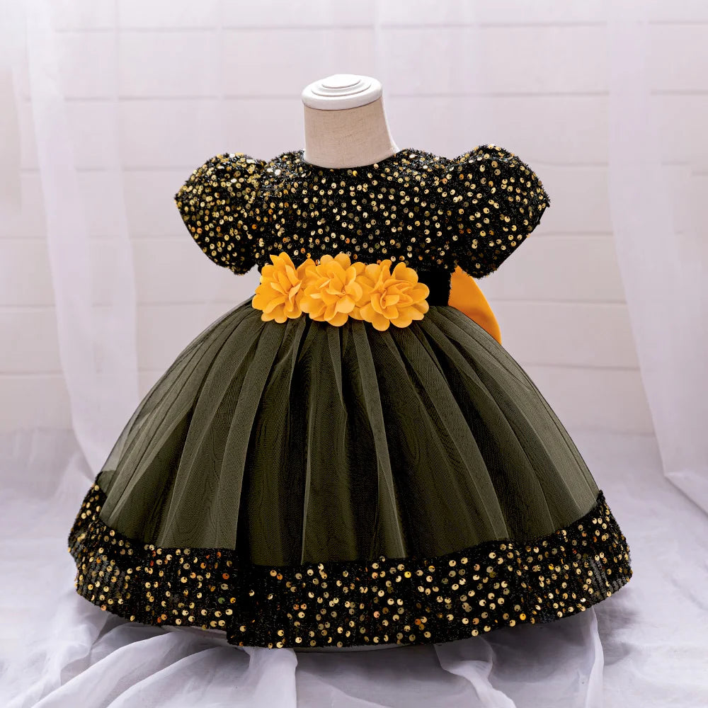 Infant Girl Special Occasion Dress – Baptism & Christmas
