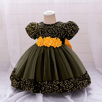 Infant Girl Special Occasion Dress – Baptism & Christmas