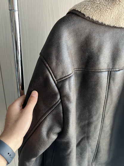 Bold & Warm: Double-Sided Fall Coat