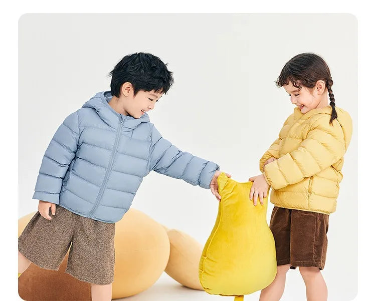 Kids’ Lightweight Duck Down Jacket – Fall & Winter