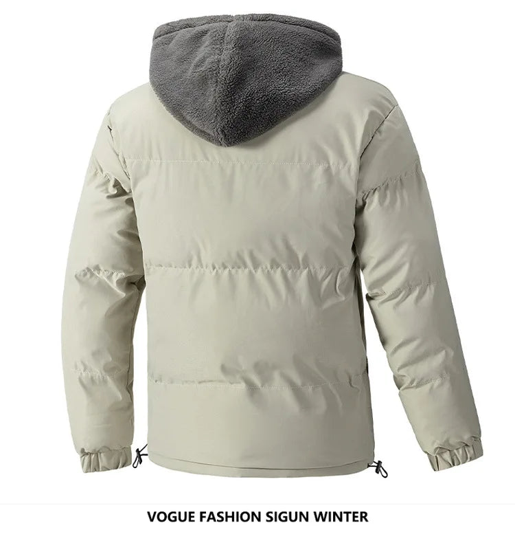 Plus Size Winter Jacket – Casual Cotton & Layered Look