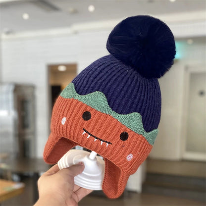 Warm Knit Bear Hat – Baby & Toddler Cap