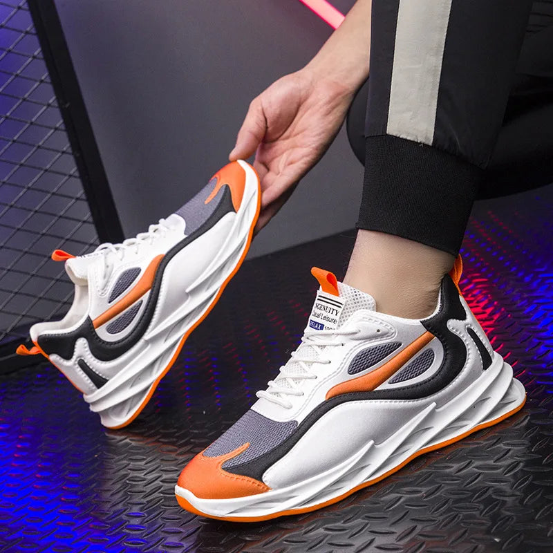 2024 Men's Breathable Casual Shoes – Stylish & Sporty Korean Fashion