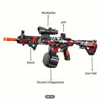 Ultra Shoppings high speed 7.4V electric M4 gel ball ejector toy rifle for outdoor entertainment, fully assembled and realistic.