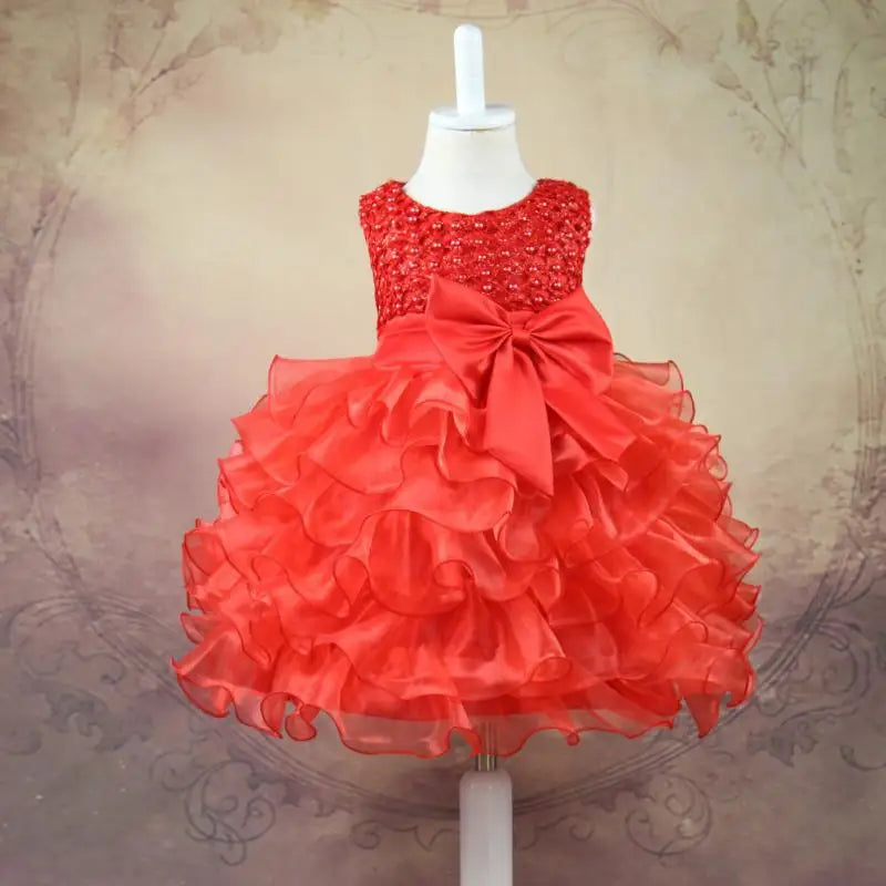 Baby Girl 1st Birthday Wedding Outfit