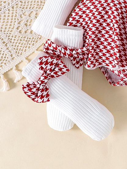 Sweet Baby Girl Fall Outfit 2Pcs Set