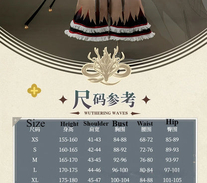 Lingyang Halloween Cosplay – Wuthering Waves Game Role Play Outfit