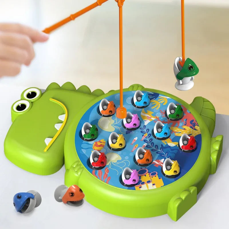 Magnetic Dinosaur Fishing Game – Fun & Educational Toy for Kids