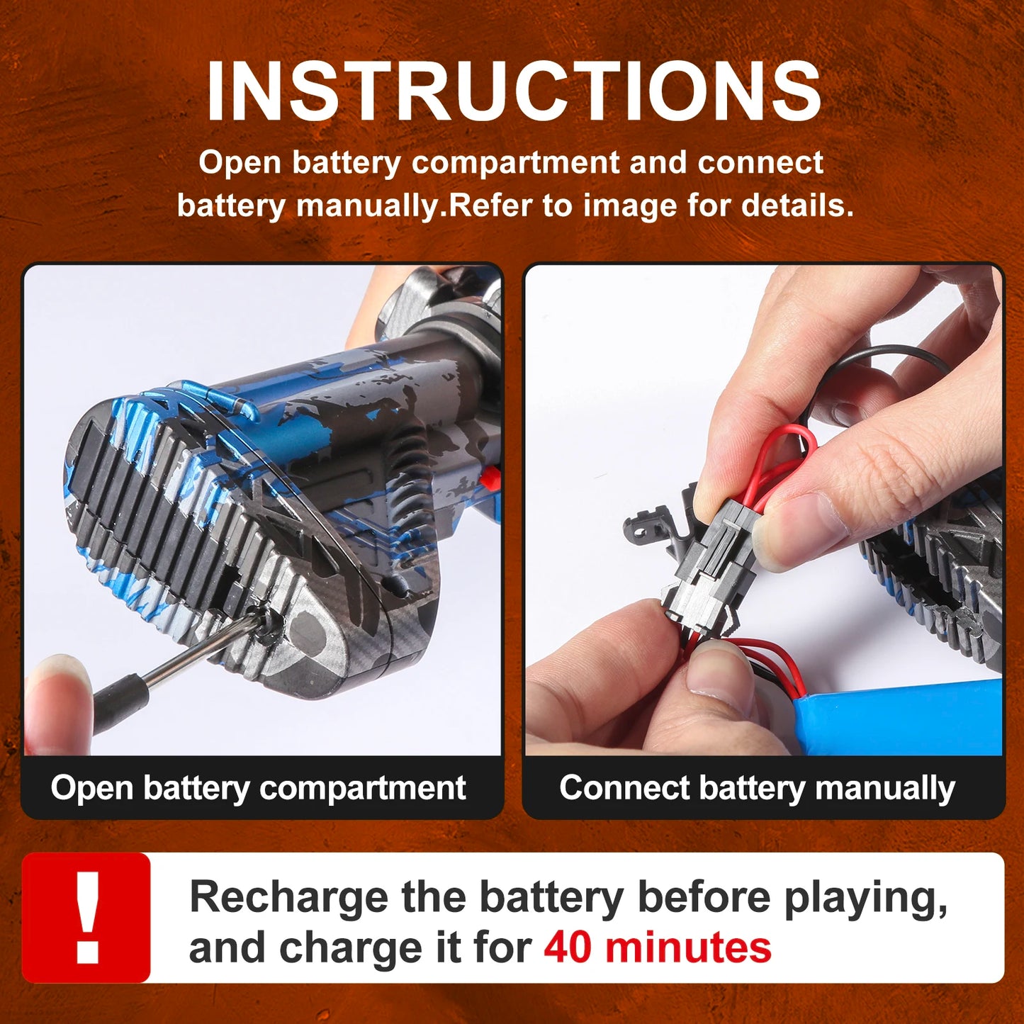 M416 Electric Blaster Gun – Rechargeable Toy Gift for Kids & Teens