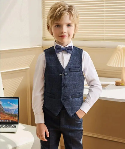 Little Gentleman Tuxedo – Boys’ Birthday & Wedding Suit Set