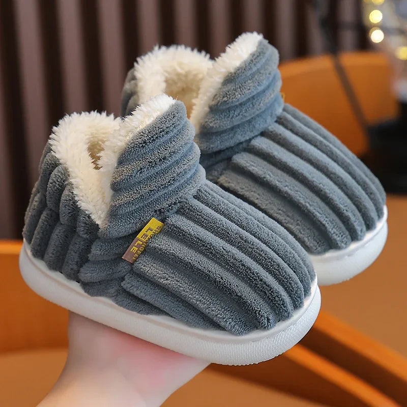 Cozy Winter Plush Slippers – Warmth & Comfort for Kids