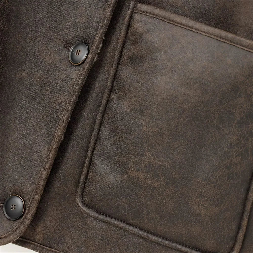 Warm & Stylish: Single-Breasted Winter Jacket