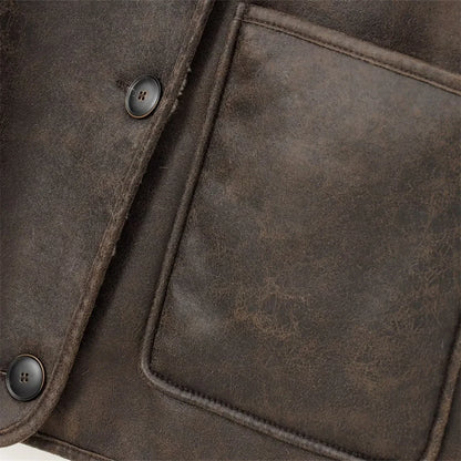 Warm & Stylish: Single-Breasted Winter Jacket