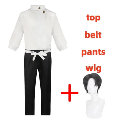 Jujutsu Kaisen Cosplay Costume – Yuta Okkotsu Anime Outfit with Wig