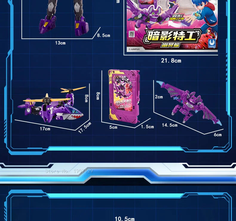 Transforming Cardbot Robot – Car-to-Robot Action Figure for Kids