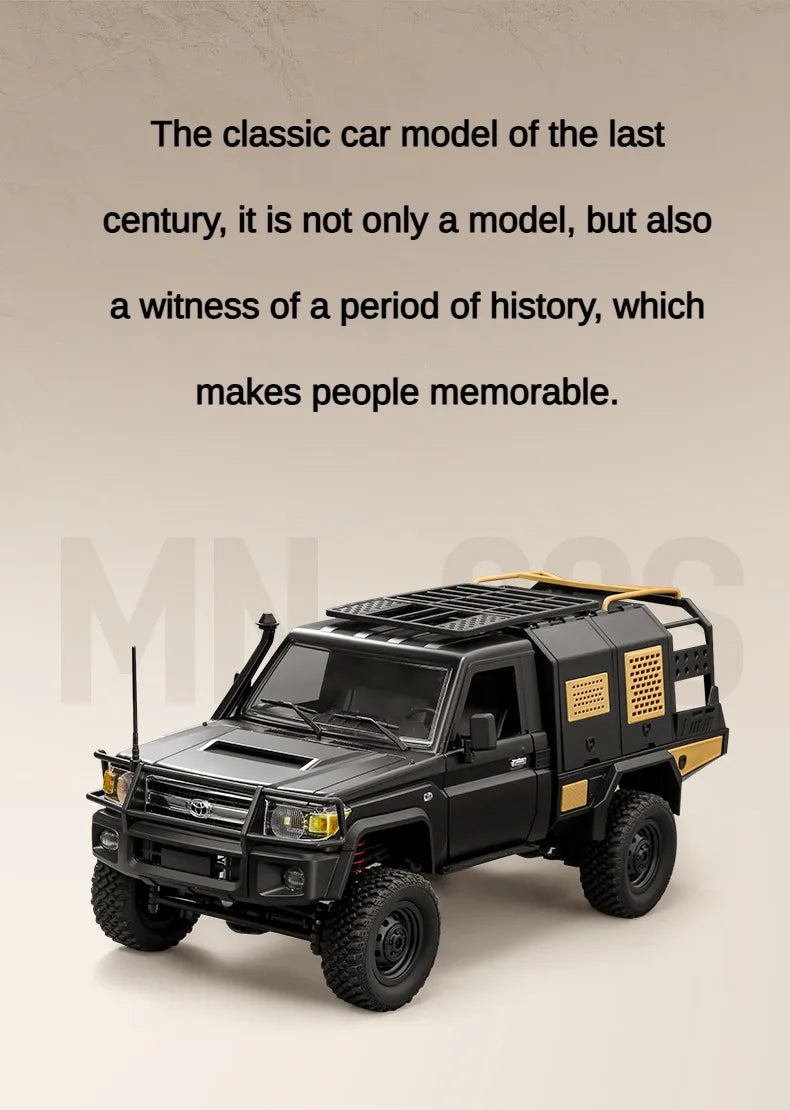 RC Pickup Truck MN82 – 1/12 Scale 4WD Off-Road Toy Car