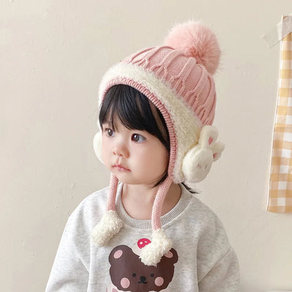 Winter Baby Cap – Velvet Lined & Cozy