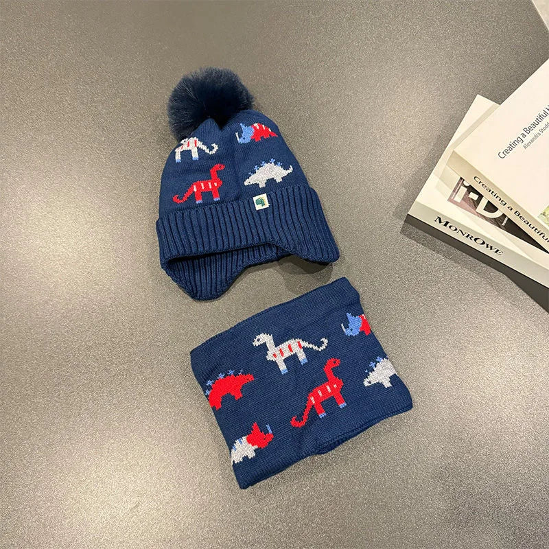 Children’s Winter 2-Piece Set – Dino Style