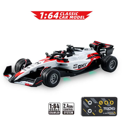 Mini RC Formula Car – Die-Cast 1:64 Racing Toy for Boys & Christmas