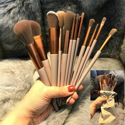 13-Piece Makeup Brush Set – Complete Beauty Tools for Flawless Looks