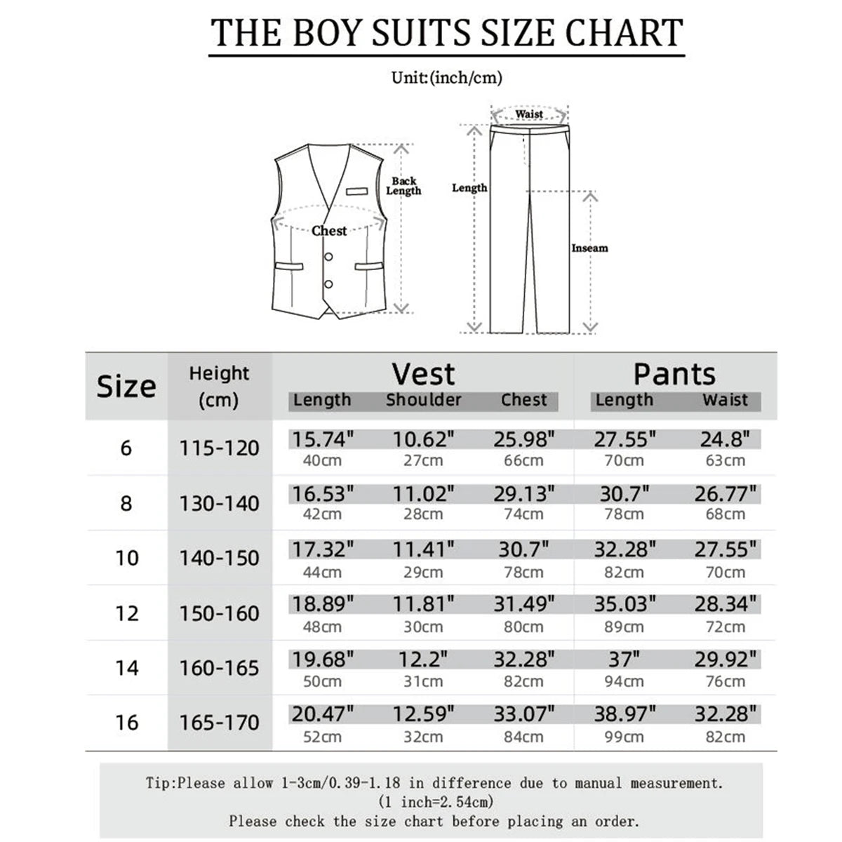 Children’s Party & Ceremony Suit – Boys’ Blazer, Pants & Vest Outfit