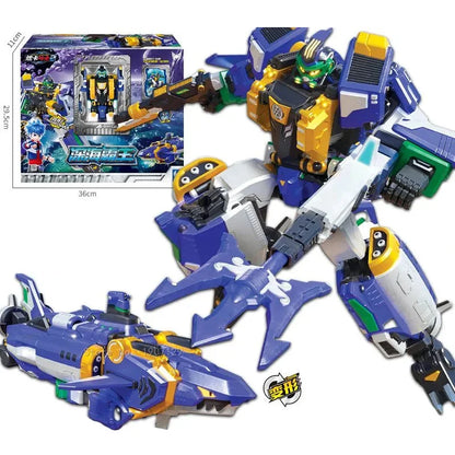 Transforming Cardbot Robot – Car-to-Robot Action Figure for Kids