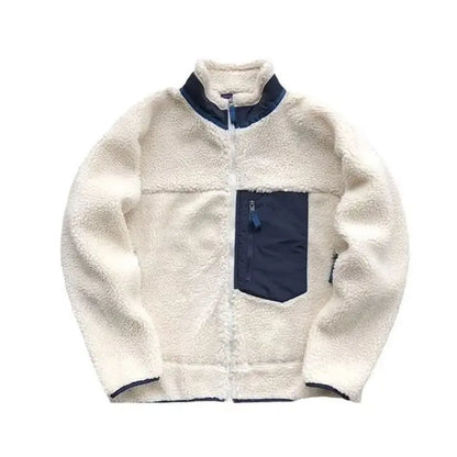 Winter Rider Jacket – Thick Fleece Windproof Motorcycle Coat