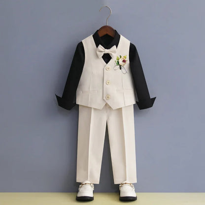 Teen & Kids Party Suit – Blazer, Pants & Bowtie Formal Wear