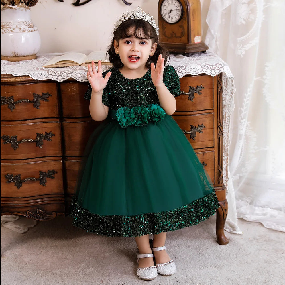 Infant Girl Special Occasion Dress – Baptism & Christmas