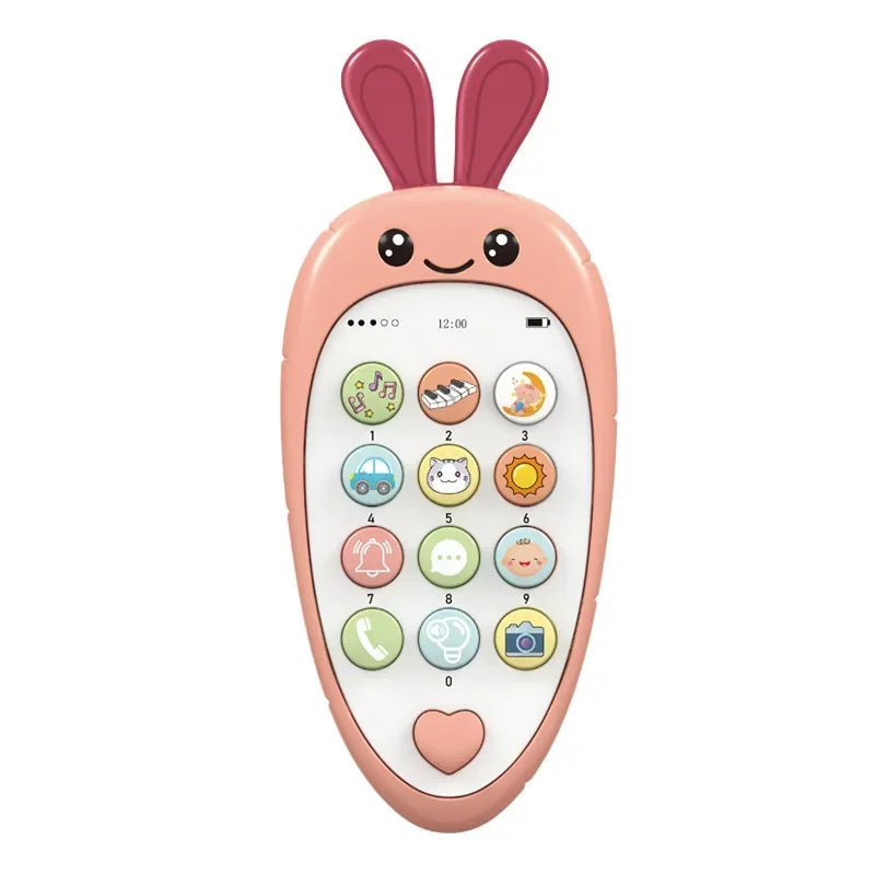 Baby Mobile Phone Toy – Musical Teether & Early Education Gift