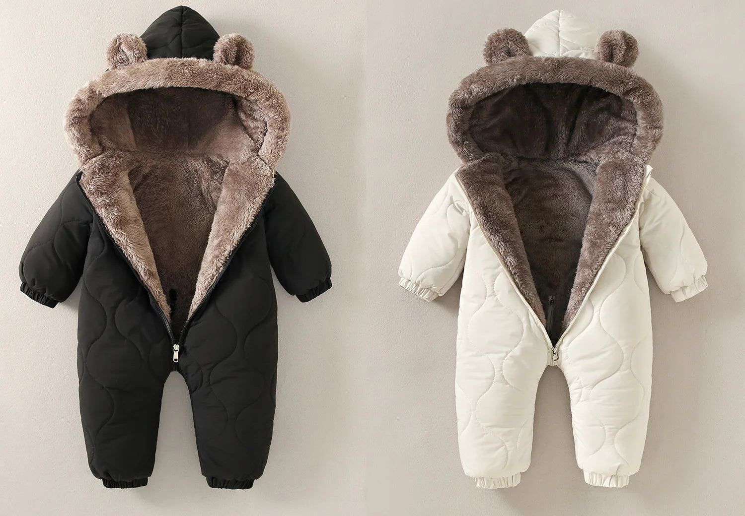 Autumn-Winter Baby Jumpsuit | Unisex 0-3Y