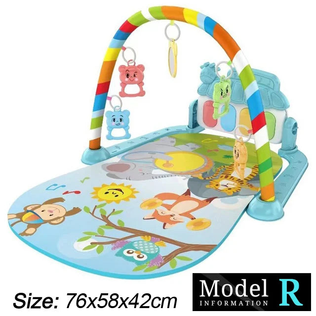 Baby Music Play Gym – Piano Activity Mat for Early Development (0-36 Months)