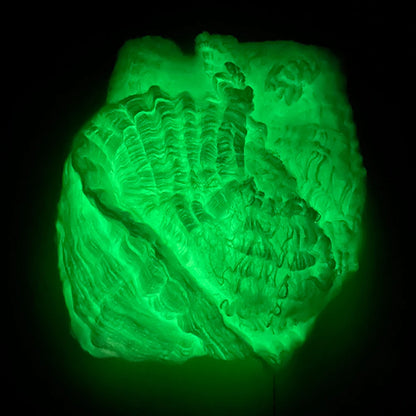 Halloween Fluorescent Cobwebs – Glowing Spider Web Decorations