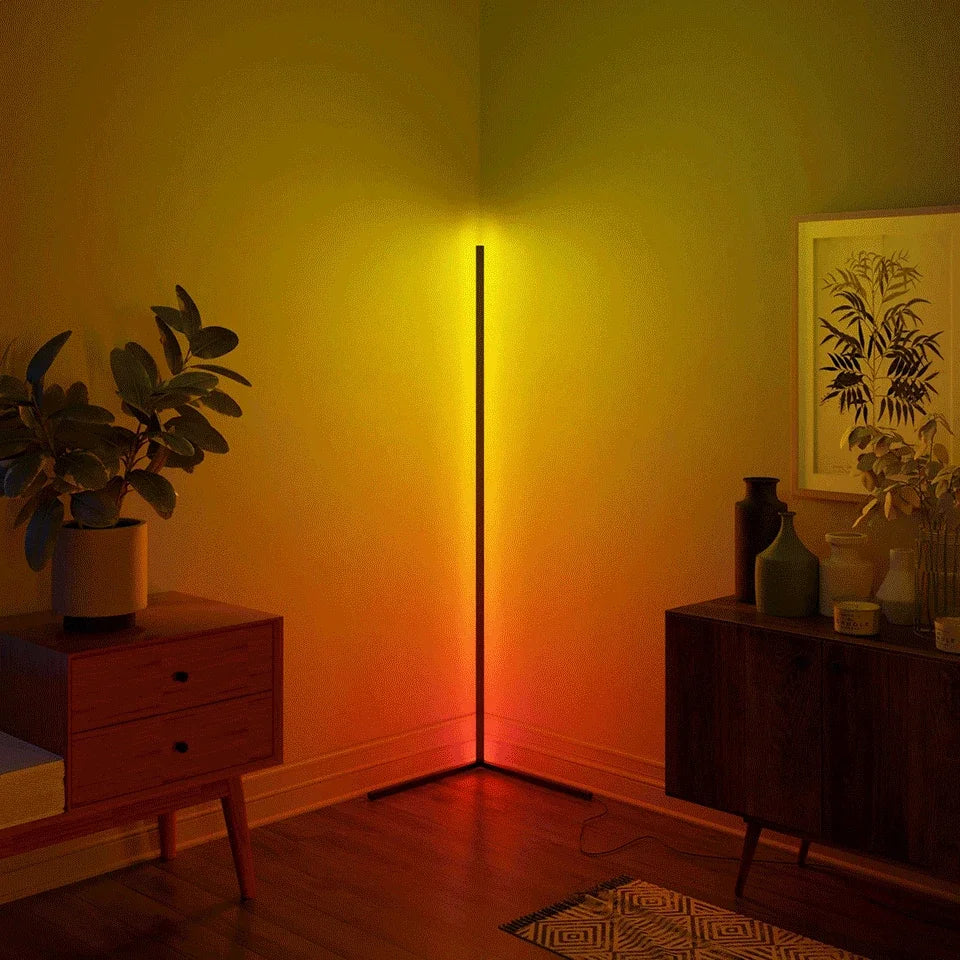 Dream Color Floor Lamp: 16M Colors, Music Sync, APP & Remote Control