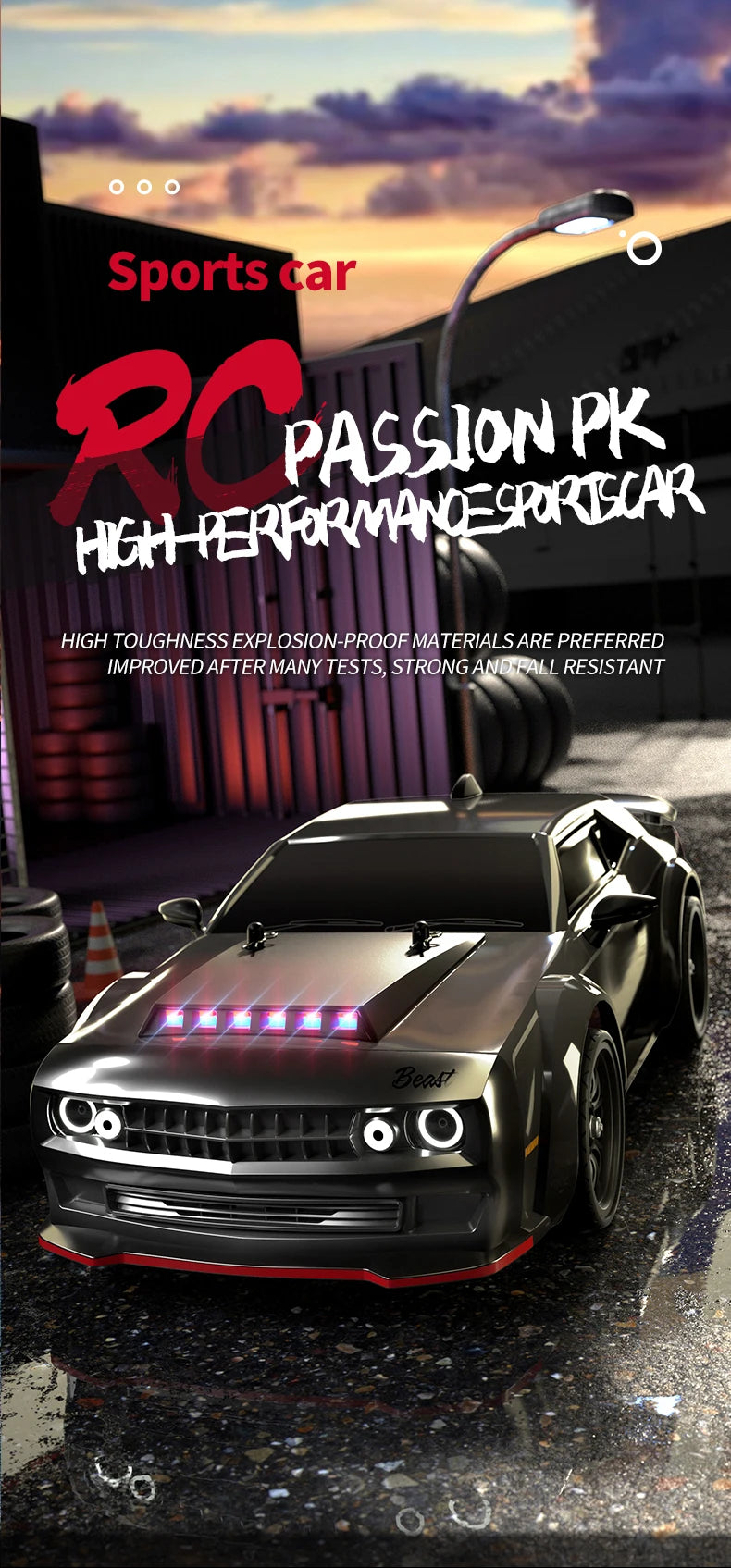 1:16 ZLL SG116 RC Car – Brushless 4WD Off-Road Drift Racing Toy