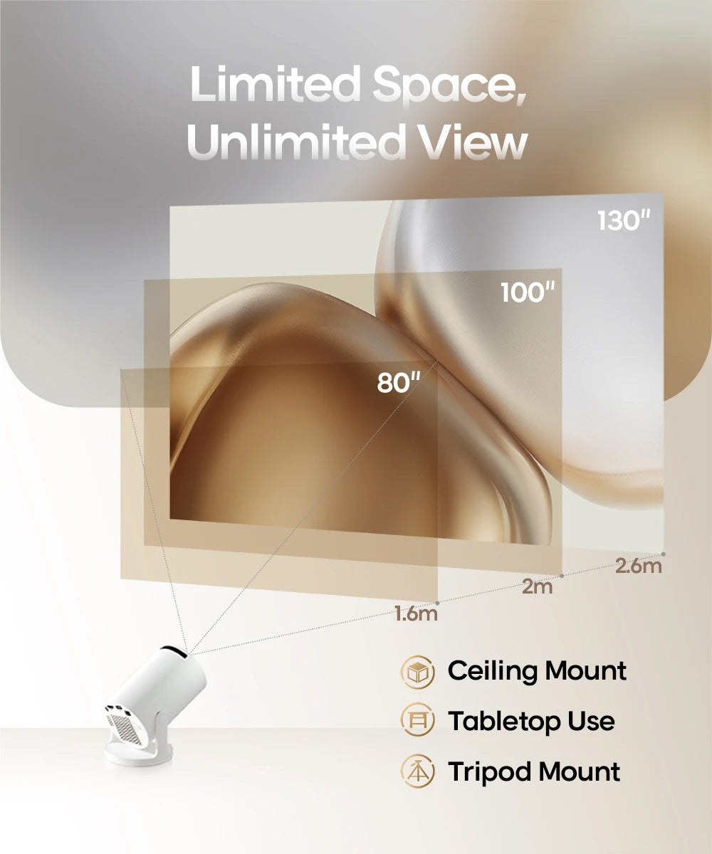 Magcubic HY300 Pro: 8K Smart Android 14 Projector with 180° Rotation - Ultra Shoppings