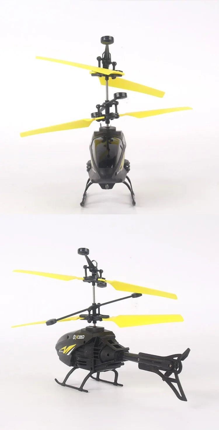 Wrist Induction Drone – Mini RC Helicopter for Kids with Impact Protection