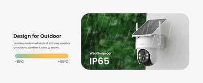 Solar 3MP 360° PTZ WiFi Camera Set | 4 Cams + Base | Smart Surveillance