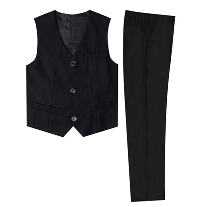 Children’s Party & Ceremony Suit – Boys’ Blazer, Pants & Vest Outfit