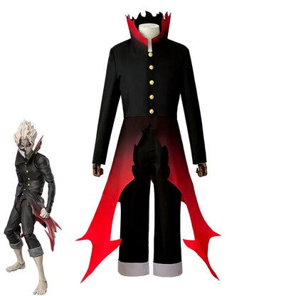 Ken Takakura Halloween Cosplay – Dandadan Party Anime Costume with Wig
