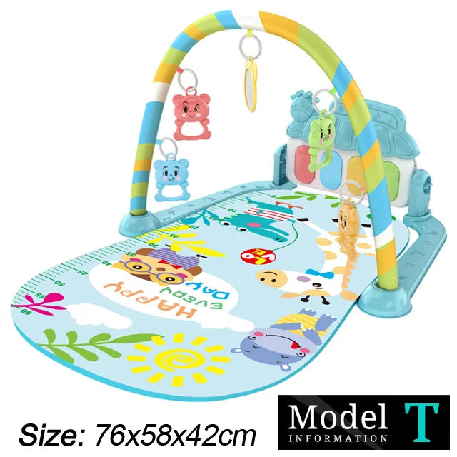 Baby Music Play Gym – Piano Activity Mat for Early Development (0-36 Months)