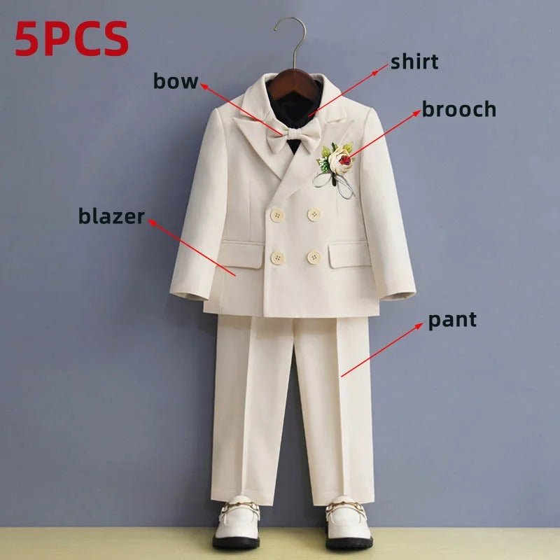 Teen & Kids Party Suit – Blazer, Pants & Bowtie Formal Wear