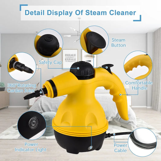 Handheld High-Temperature Steam Cleaner: Powerful, Versatile Cleaning