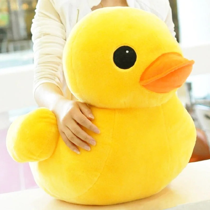 20cm Kawaii Yellow Duck Plush - Soft Stuffed Toy for Kids & Babies